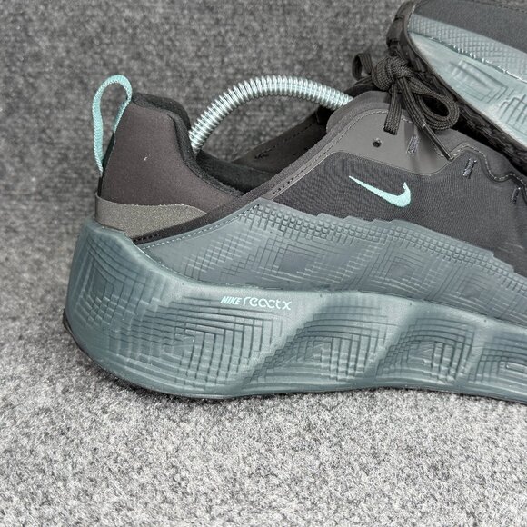 Nike Ava Rover Running Shoes Men's Size 14 Black Blue Sage ReactX Athletic Run - Picture 8 of 13